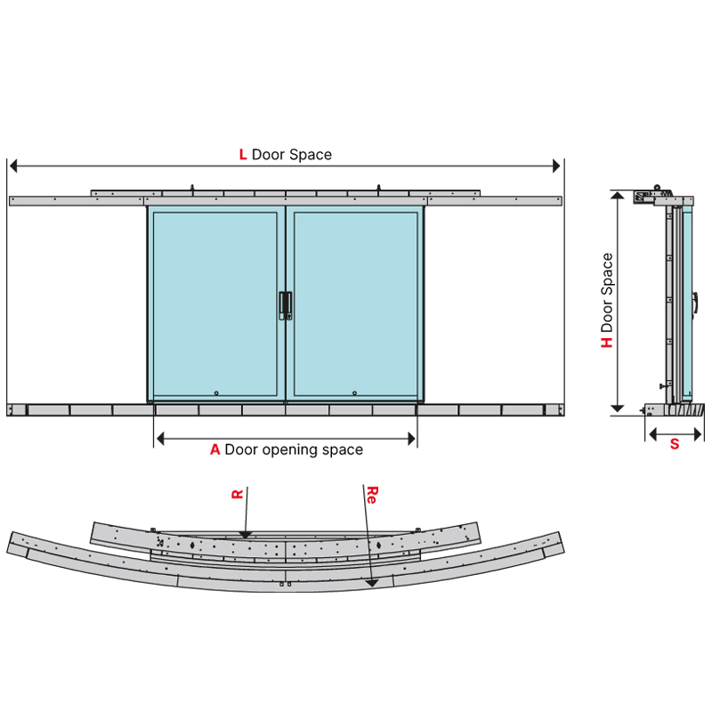 Four wings door 2T72